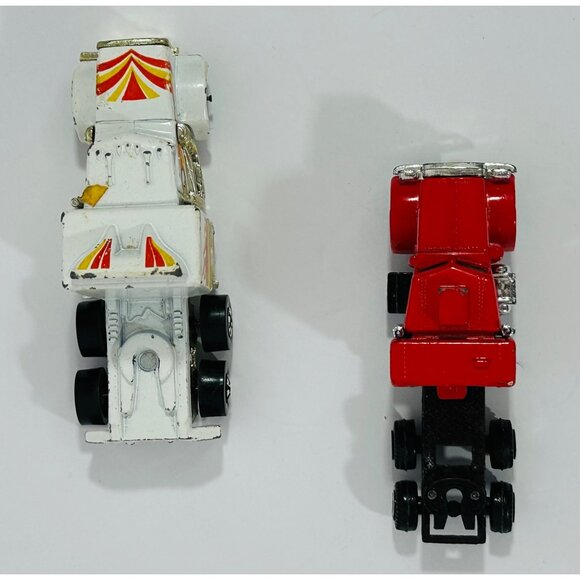 Zee Zylmex Big Rigs Peterbilt California Hauler Semi & Hot Wheels Blackwall 1982 - Picture 7 of 9